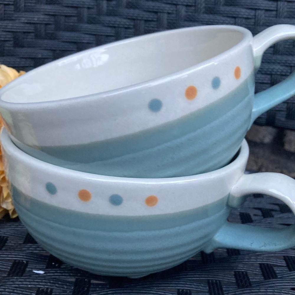 Pottery mugs